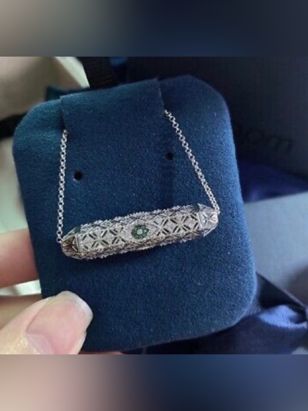 amp Evil Eye Spinner Necklace - Picture 5 of 10